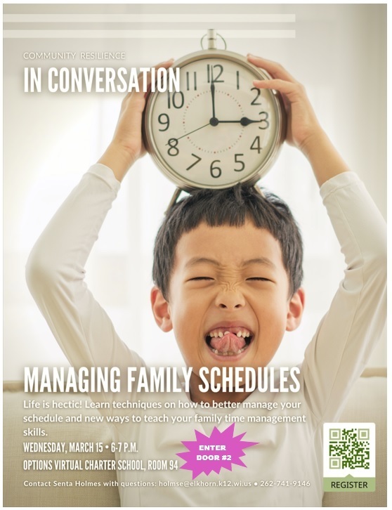 MANAGING FAMILY SCHEDULES