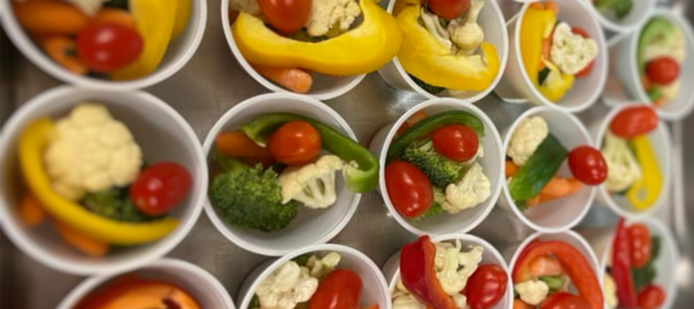 Vegetable cups