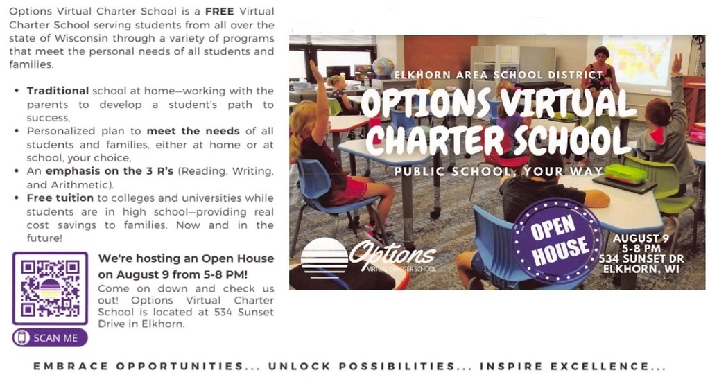Options Open House Aug 9th