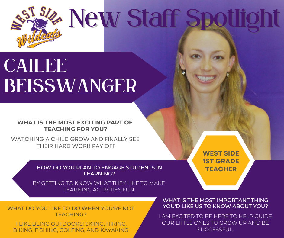Cailee Beisswanger New Staff Feature