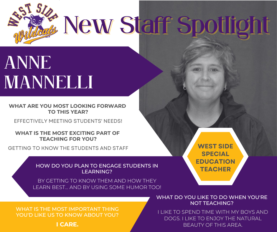Anne Mannelli New Staff Feature