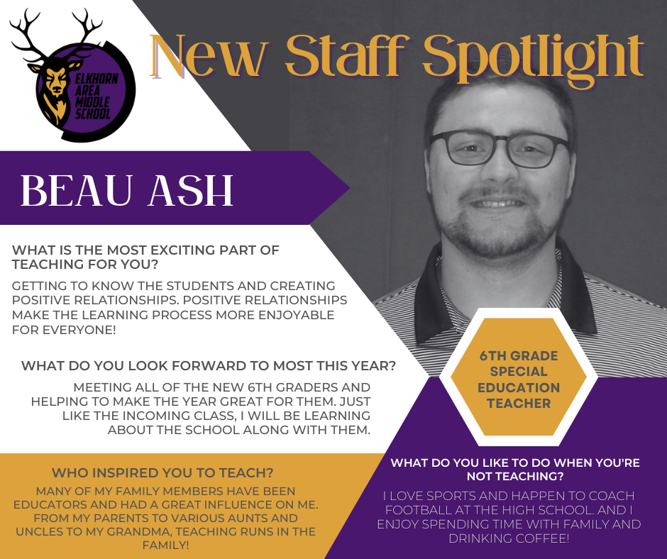 Beau Ash New Staff Feature