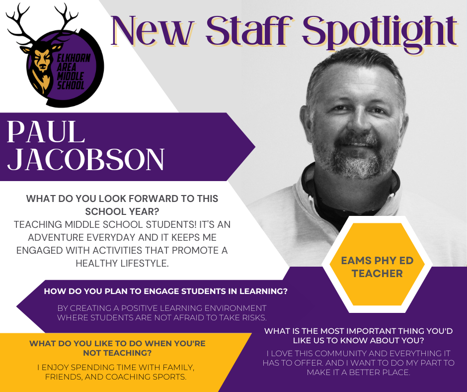 Paul Jacobson New Staff Feature