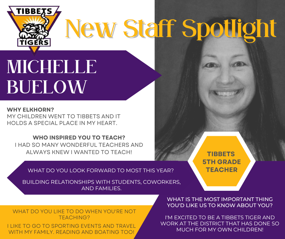 Michelle Buelow New Staff Feature