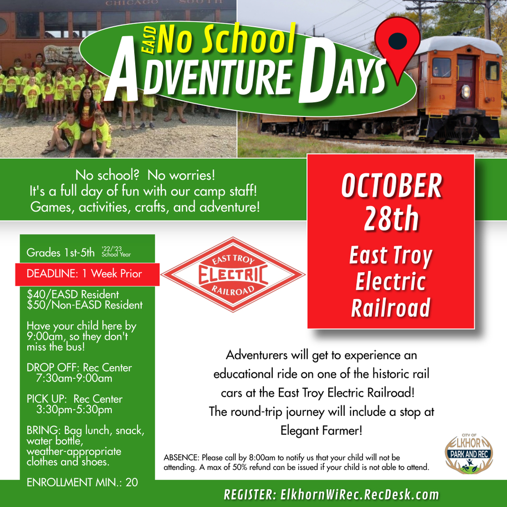 Railroad adventure day