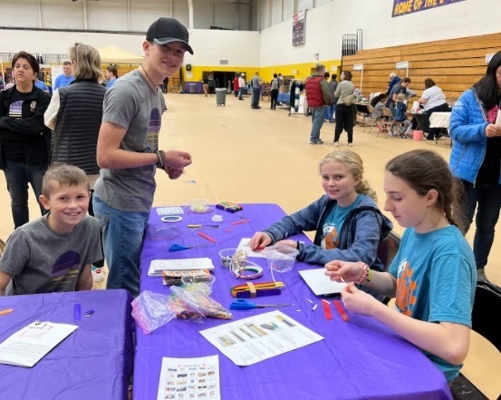 Options Students partipting in the 2023 Maker Faire