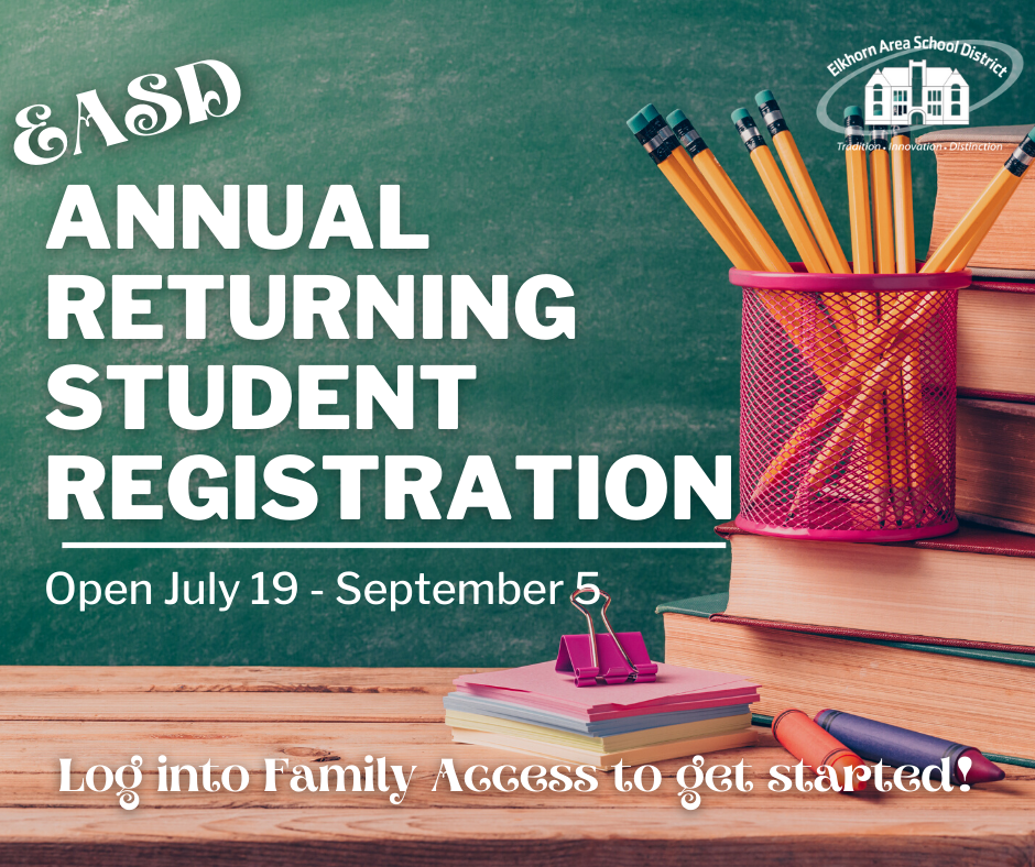 Annual Returning Student Registration