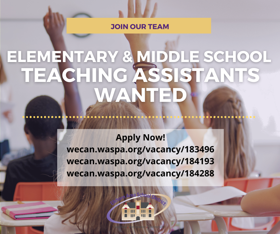 Elementary and Middle School Teaching Assistants