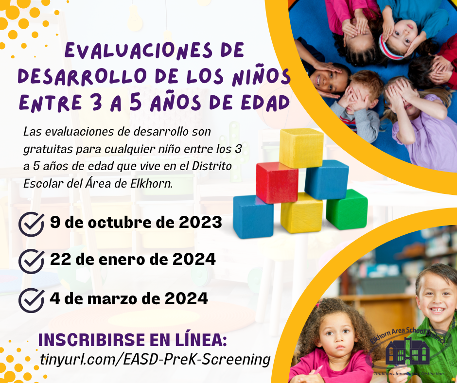 evaluaciones de desarrollo