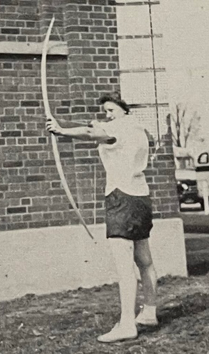 1951 GAA member practicing archery