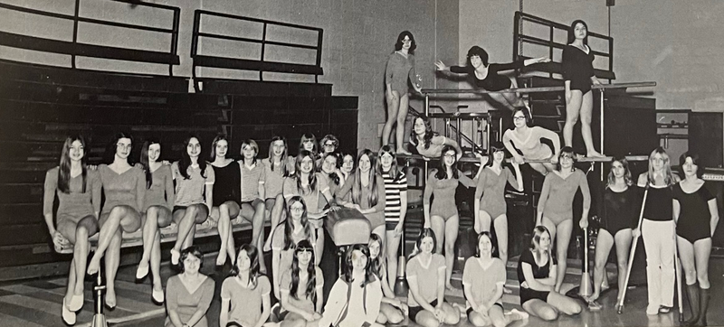 1973 Gymnastics Team